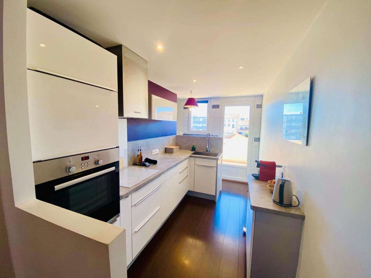 Ferienwohnung "Le Jardin" Superbe T2 Parking, Clim & Terrasse ! Sète Exterior foto